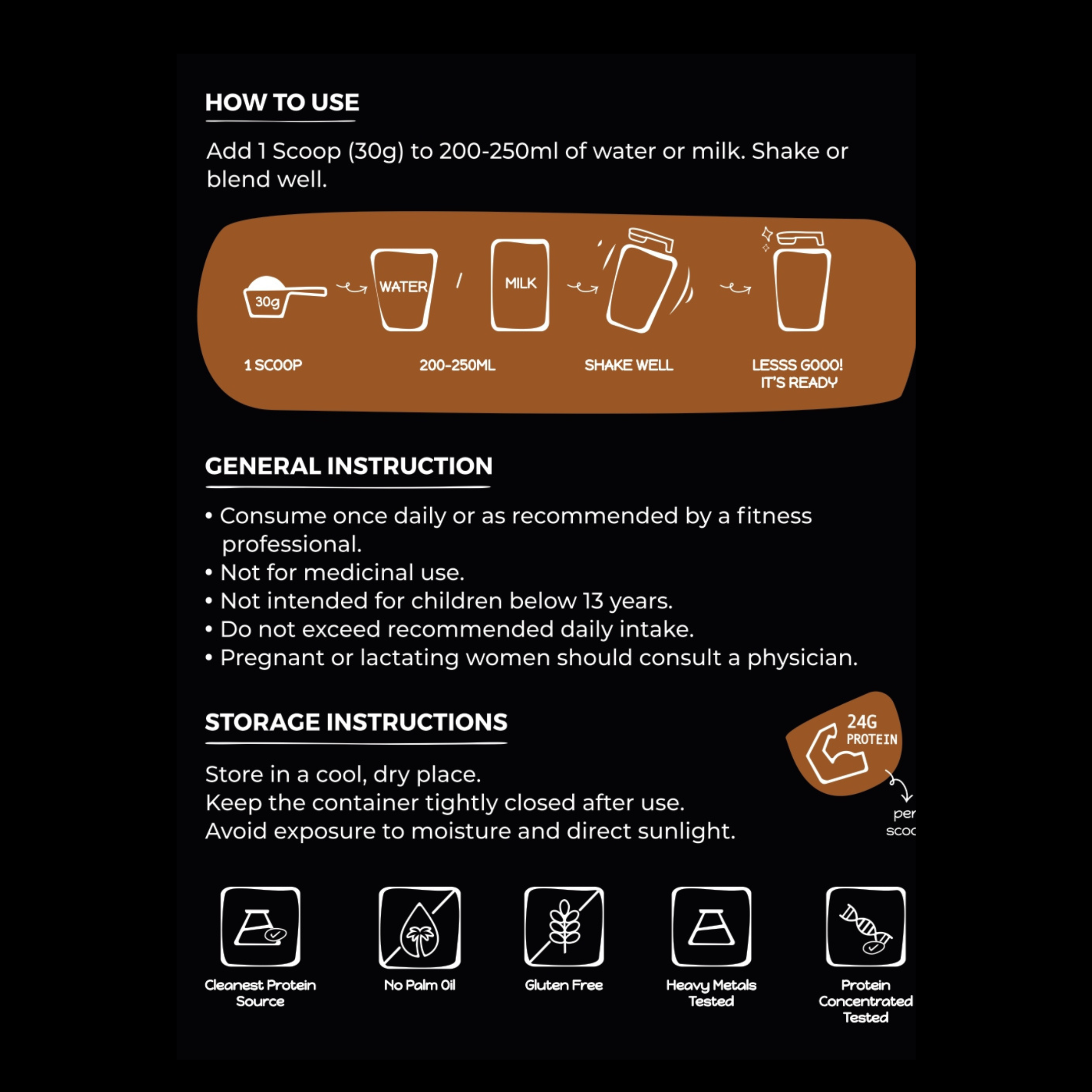 TRUE BLEND Protein Powder